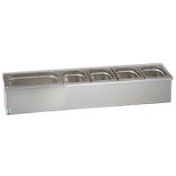 Garniturebox 5-delt SL 7050 til pølsevogn